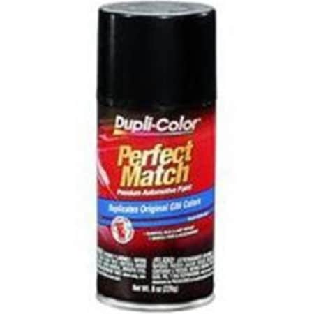 Krylon BGM0381 8 oz General Motors Exact-Match Automotive Paint, Black Metallic DUPBGM0381