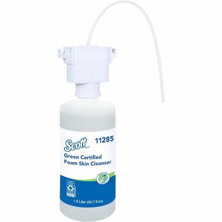 Scott Green Certified Foam Hand Soap, 1.5 L Refills for KCP Automatic Counter-Mount Dispensers (2 Bottles) 11285