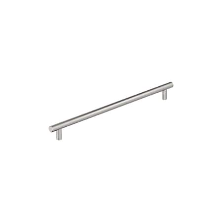 Amerock Bar Pulls 18 inch 457mm Center-to-Center Sterling Nickel Appliance Pull BP54025CSG9