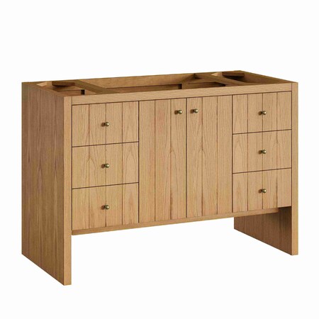 James Martin Vanities Vanity, without top, Light Natural Oak, 47.9 in W x 23.1 in D, 435-V48-M-LNO