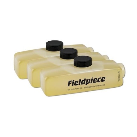 Fieldpiece Refrigerant Evac Pump Oil, PK 3 OIL8X3