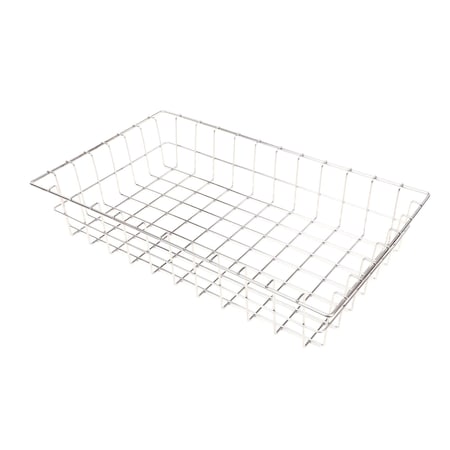 Market Forge Wire Basket, 4in Deep, Stainless Steel 10-1229