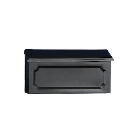Gibraltar Mailboxes Mailbox Gibraltar es Windsor Plastic Wall Mount Black Black WMH00BAM