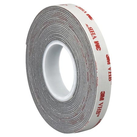 3M 1/2in x 5 yds. Gray 3M 4941 Tape VHB494112R