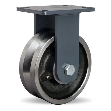Hamilton Rigid Caster, Ch 8X3 Fs V-Grooved R-CH-83FVT