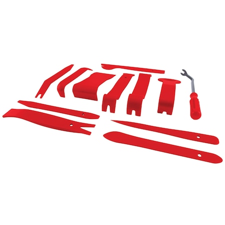 Performance Tool 12 pc. Trim Removal Kit, Car Audio Stereo Dash Panel Removal Tools W1760