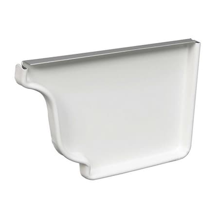 Amerimax Home Products 27206 5 in. Right Hand Slip End Cap, 15PK 58075