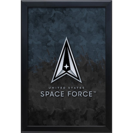 Holland Bar Stool Co United States Space Force 15.75in x 23.5in LED Snap Frame Lightbox by Company LBSnap