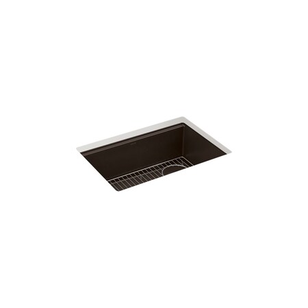 Kohler Billings 27 undermount single-bowl kitchen sink Matte Brown 33713-CM2