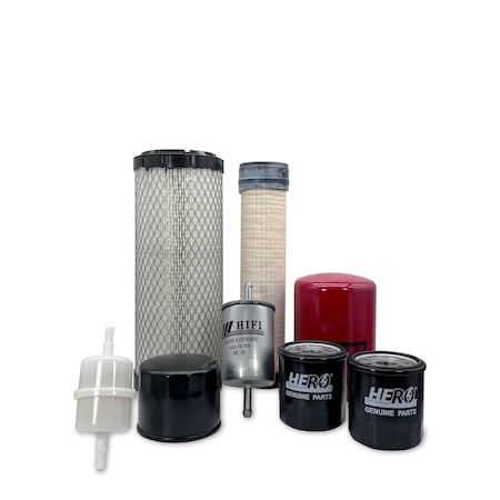 Hero Preventative Maintenance Kit Hustler Super Z Zero-Turn Mower With Kohler EFI Engine MSU-HUST-0004