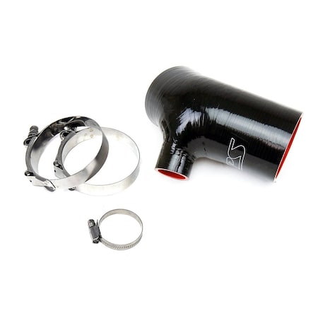 Hps Performance High Temp Reinforced Silicone Air Intake Hose Kit, Black,  57-1544-BLK