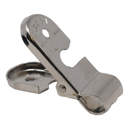 Crest Healthcare Rounded Security Clip, For Small Cable, 2-Conductor Cords, Pack/10 114526
