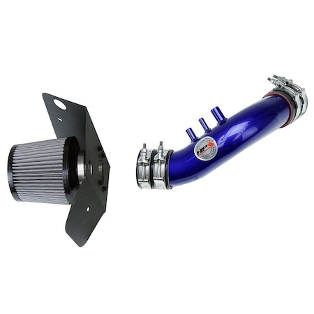 Hps Performance Air Intake Kit with Heat Shield, Blue,  827-636BL