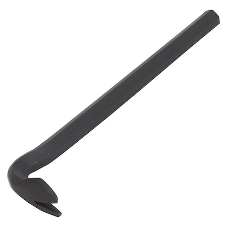 Vulcan Pry Bar Nail Puller, 10.5 in L, V-Shape Tip, 1.25 in Tip, Steel, 0.625 in W JLO-0093L
