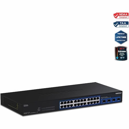 Trendnet 28-PORT 2.5G SWITCH WITH 10G TEG-S50284