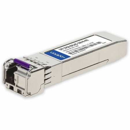 Add-On ADDON ALCATEL-LUCENT NOKIA COMPATIBLE TAA COMPLIANT 10GBASE-BX SFP+ TRANSCEIVER SFP-10GB-BXU45-100-N-AO