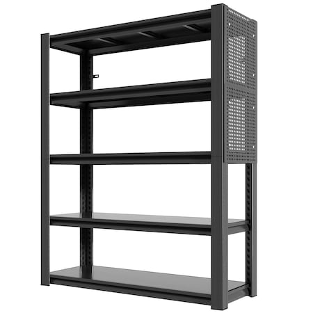 Wrightmaster 47.2in.*18in.*78in. Heavy Duty 5-Tier Garage Shelving with Adjustable Height ZoroP463322
