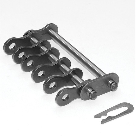 Senqcia Inspire Series SBR Quad Strand Spg Clip Connecting Link, 35-4 chain, 3/8 P, 1.7 OAW, .141 Pin 35-4CL