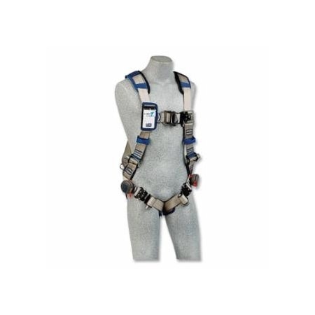 Dbi-Sala ExoFit STRATA, Vest-Style Climbing Harness, Back and Front D-Rings, Large, Tri-lock 098-1112487