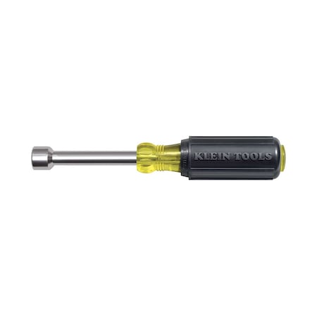 Klein Tools Nut Driver, 1/2-Inch Magnetic Tip, 3-Inch Shaft 630-1/2M