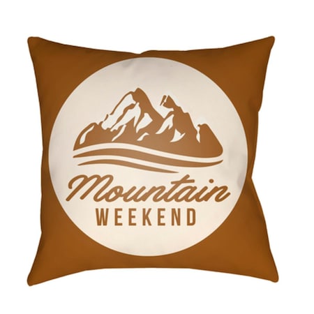 Artistic Weavers Lodge Cabin Alp Poly Filled Pillow - Tan & Beige - 26 x 26 in. LGCB2053-2626