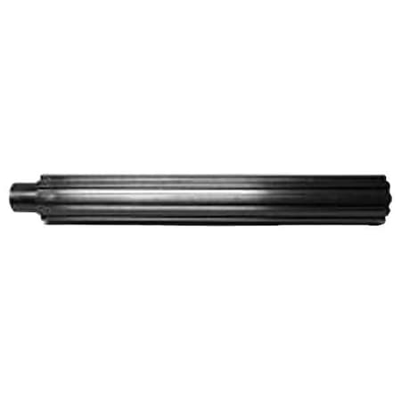 Zoro Select Timing Pulley Bar Stock, Steel, L 9 in 12L-PS8S