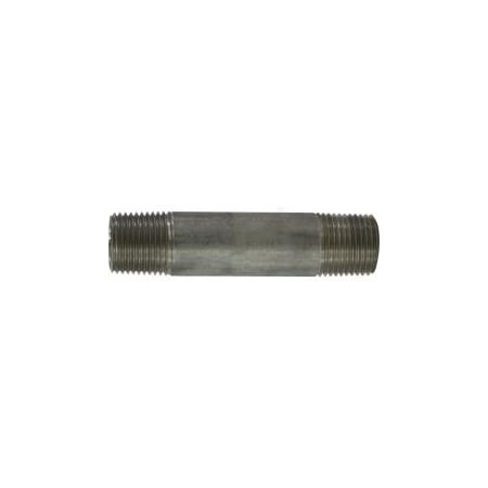 Midland Industries NIPPLE PIPE WLD 1/2IN MPT 1/2IN MPT 48076