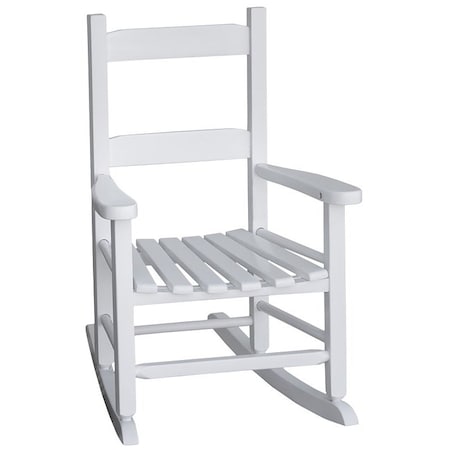Jack Post Jack-Post KN-10-W Child Rocking Chair, 80 lb Weight Capacity, Wood, White KN-14W/KN-10-W