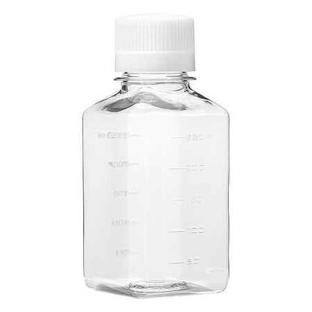 Zoro Select Media/Storage Bottle, PET, 170 mm H, PK12 BMPE250