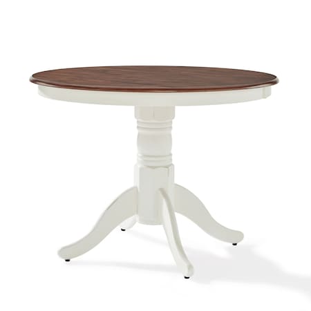 Crosley Shelby Round Dining Table KF33100WH