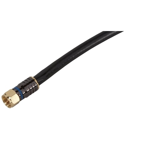 Zenith RG6 Coaxial Cable, 6 ft L VQ300606B