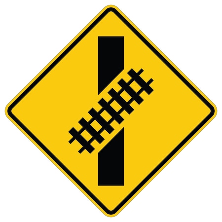 Sign Solutions Usa Traffic Sign, 30 in Width, Aluminum Sign, Diamond DUS06DFY3030W10-12