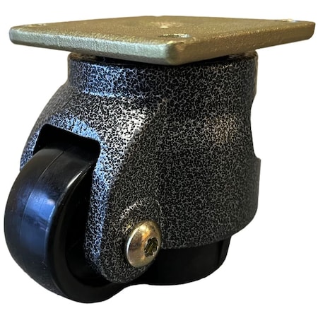 Hyw Products F-Type Leveling Casters Nylon Wheels 60F Top Plate With Bolt & Nut Included KC60F