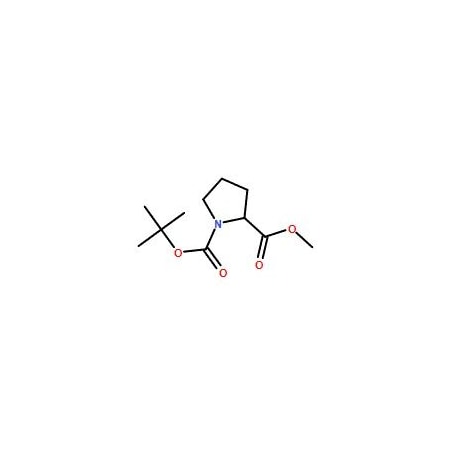 Ak Scientific 1-tert-Butyl 2-methyl pyrrolidine-1, 2-dicarboxylate (10g), CAS 145681-01-2 Y7552-10g