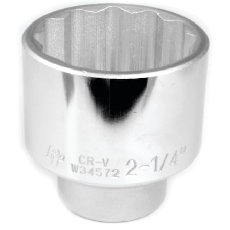 Performance Tool 3/4 in. Dr. 2-1/4 in. 12pt Socket, 12 Point, CrV W34572