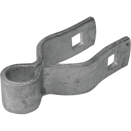 Midwest Air Tech 1-3/8'' x 5/8'' Steel Chain Link Gate Hinge Clamp 328532C