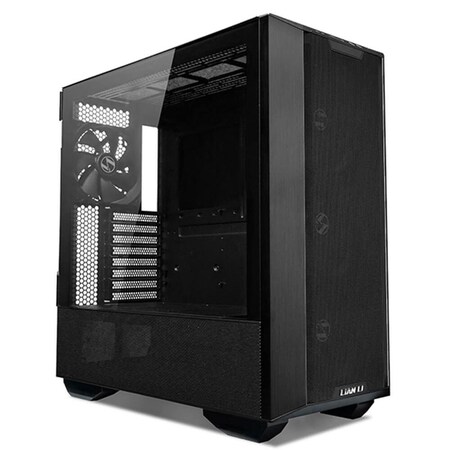 Lian Li Lian-Li  4 mm FullTower TG 3x140mm PWM Fans Mid-Tower Cabinet, Black LANCOOL III BLACK