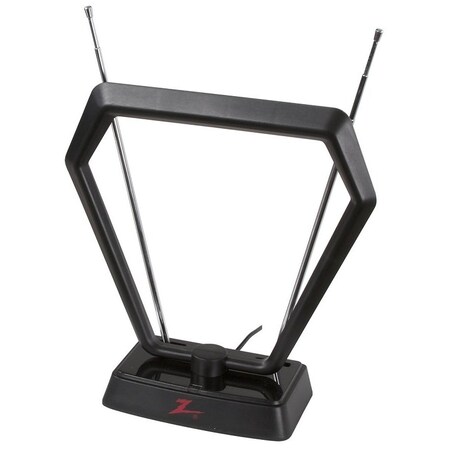 Zenith Indoor Antenna, 47 to 230 MHz VHF/470 to 860 MHz UHF Signal Bandwidth VN1ANTP2