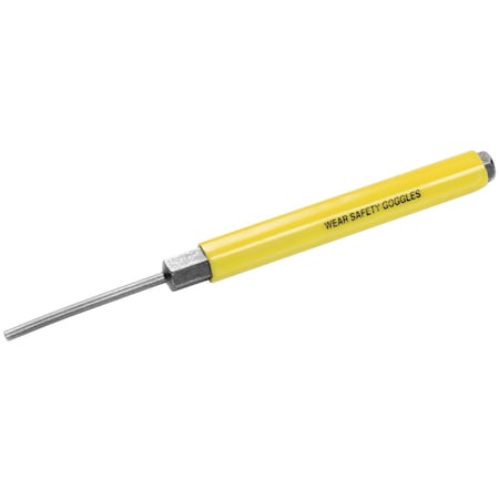 Perform Tool Center Punch 1/8 In x 6 In Length; Yellow; Chrome Vanadium Steel W5417