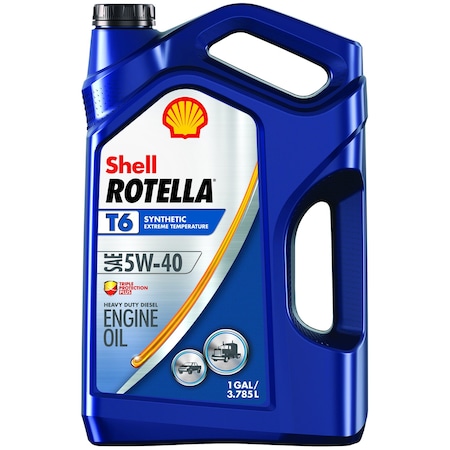 Shell Rotella 5W-40 4-Cycle Synthetic Motor Oil 1 gal 550045347