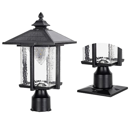 Gama Sonic Casita Solar Light, 3 in. Fitter/Pier Mount 58i50023