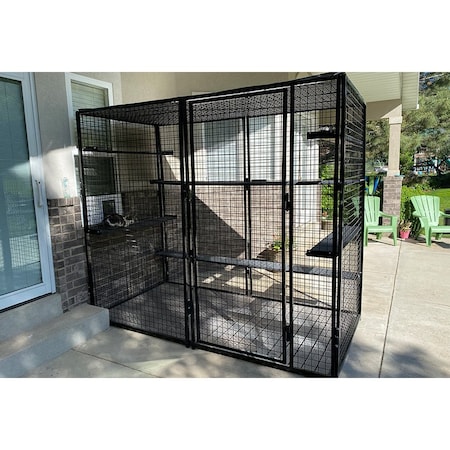 K9 Kennel Store 48in X 96in X 84in Heavy Duty Catio 48X96X84-HDC