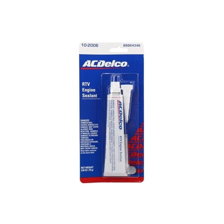 Acdelco SEALANT RTV SILICONE TUBE TB 1217 2.65OZ, RTV Silicone,  102006