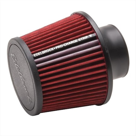 Strike3 43651 Air Filter - Red, Chrome ST357293
