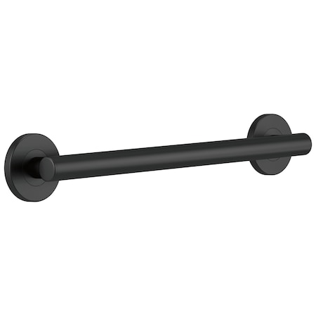 Delta Grab bar, 3.5 L, Metal, Matte Black 41818-BL