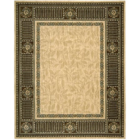 Nourison 61988 Vallencierre Area Rug Collection Beige 5 ft 3 in. x 8 ft 3 in. Rectangle 99446619884