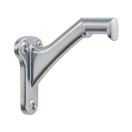 Geo 1-1/4" x 3-1/8" Heavy Duty Handrail Bracket Polished Chrome Finish GBH-HBHD4-PC