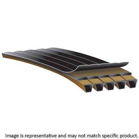 Gates Banded Narrow V-Belt, Predator, 8/5VP2500, 5V, CR, 250 in, 16-mm Top Width 8/5VP2500