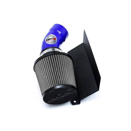 Hps Performance Air Intake Kit with Heat Shield, Blue, 827-574BL