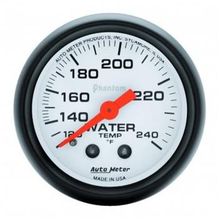 Auto Meter 5732 Phantom Water Temperature Gauge 2.06 in. 120240 deg F ATM5732